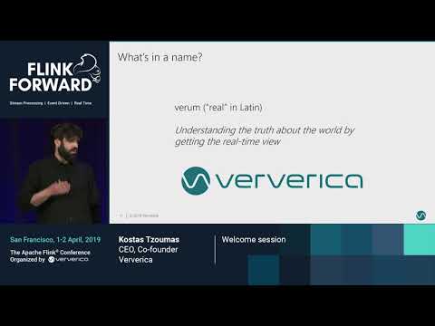 Welcome session by Kostas Tzoumas, Ververica