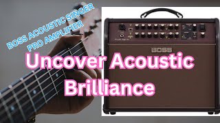 Video thumbnail for BOSS ACOUSTIC SINGER PRO AMPLIFIER by Roy's Studio Adventures