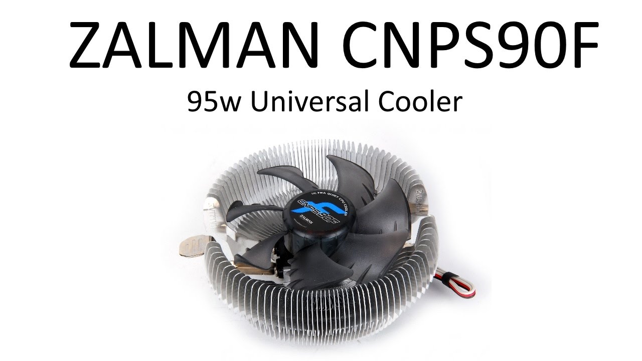 Кулер для процессора Zalman CNPS90F Soc-FM2+/AM3+/1150/1151/1155/ 3-pin 29dB Al 240gr Ret