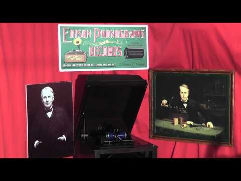 Edison blue amberol cylinder 2904 - The Battle Cry Of Freedom by Walter Van Brunt & Chorus