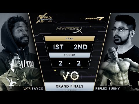 XCS FGC Finals Tekken 7 - VATR | Sayco (Dragunov) Vs. Reflex-Sunny [L] (Bryan) T7 Grand Finals