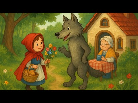 Rødhette og Ulven - Eventyr for barn #NorskeEventyr