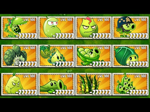 Tournament All Best Green Plants - Who Will Win? - PvZ 2 Plant vs Plant