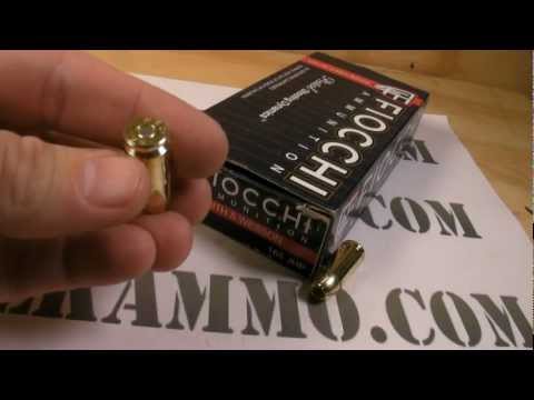 .40 S\u0026W - Fiocchi Shooting Dynamics - 165 Gr. JHP Ammo Test