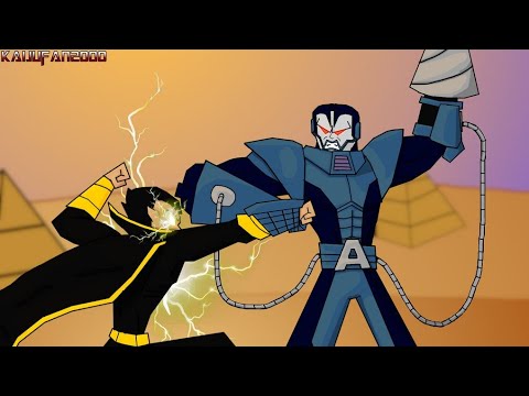 Konosuba Characters react to Black Adam vs Apocalypse