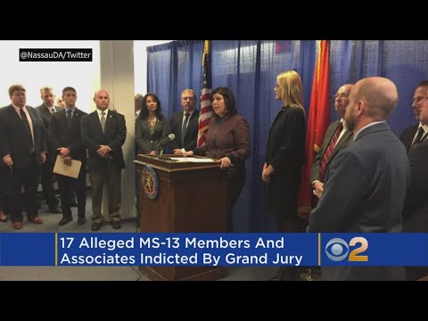 17 Alleged MS-13 Gang Members Indicted On Murder, Drug Charges