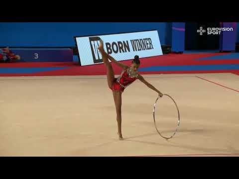 Talya ELKHAYAT (SYR) - 17.150 -  Hoop (Arco/Aro) Qualifications- 3rd FIG RG Junior World