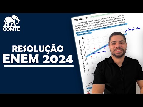 Questão 166 | Prova Verde ENEM 2024 | As receitas anuais obtidas por uma indústria no período de