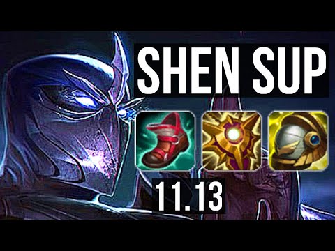 SHEN & Aphelios vs BRAUM & Ezreal (SUPPORT) | 3/0/12, 2.5M mastery | KR Diamond | v11.13