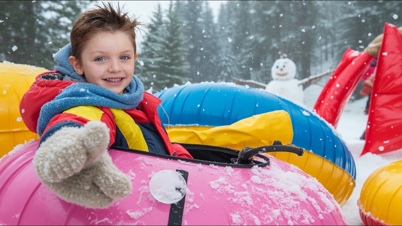 MOMMY AND BABY TRAPPED IN SNOW!