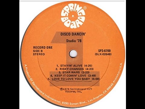 DISC COVER BAND SPOTLIGHT: “Disco Dancin’” by Studio ‘78 (Record One/B) (1978)