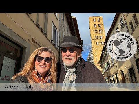 Bob and Jill take a day trip from Cortona to Arezzo.