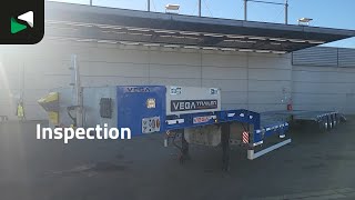 Vega 3 axles Extendable 400cm Galvanised Lifting+Steering Axle dieplader oplegger | Foto 4 - Autoline