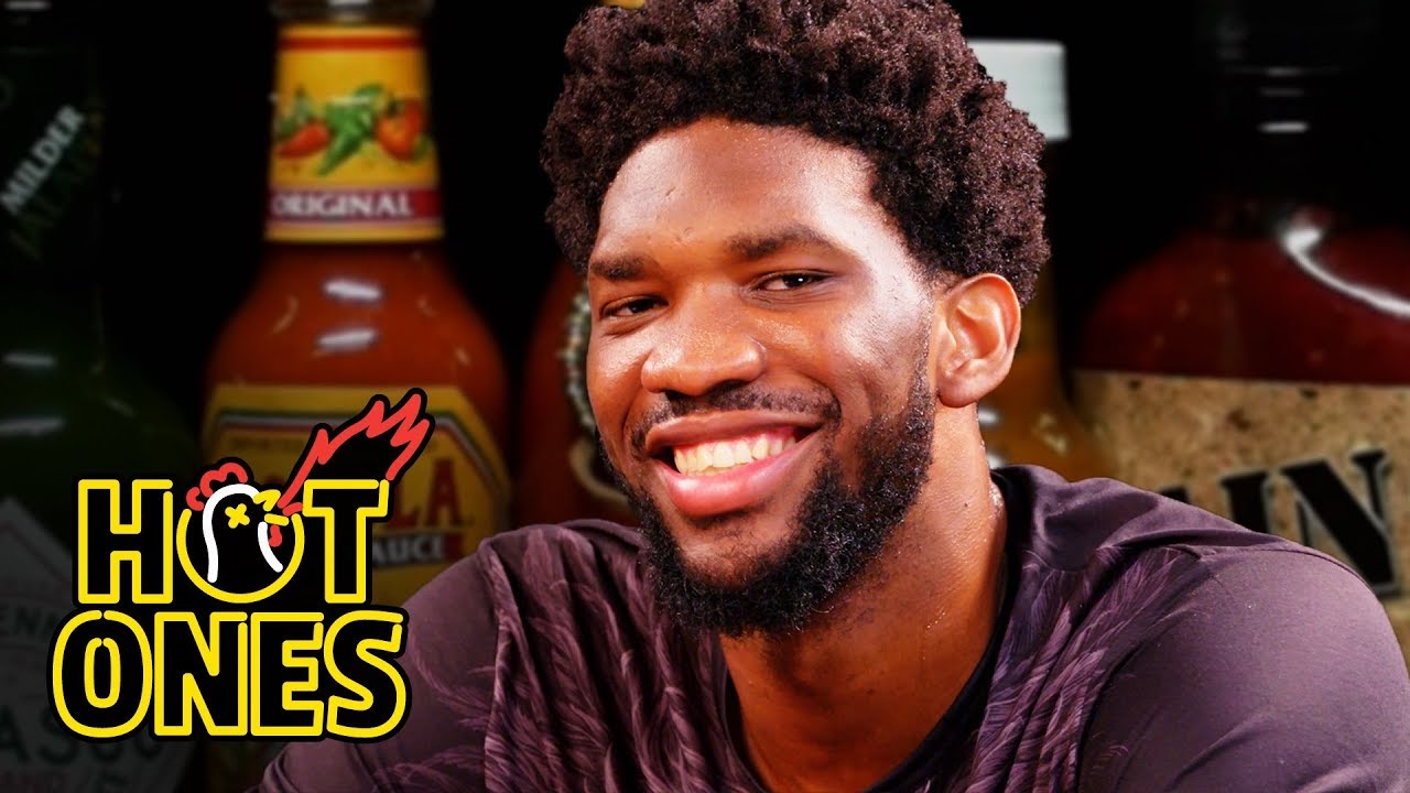 Joel Embiid on Hot Ones