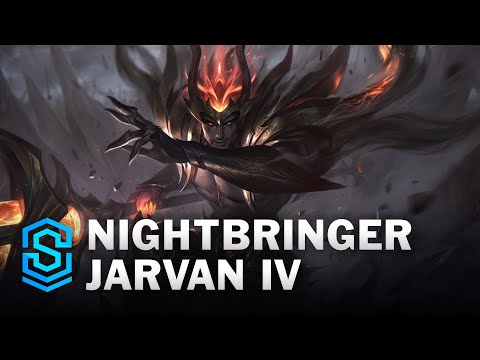 Nightbringer Jarvan Skin Spotlight - League of Legends