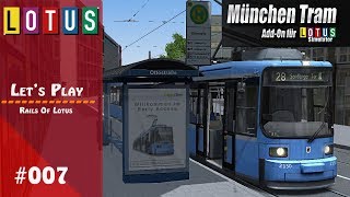 Lotus Simulator [#07] Unterwegs in MÜNCHEN auf der Line 28   [Early Access] Addon München Tram