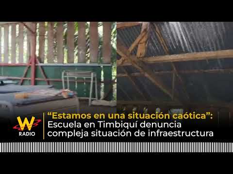 Escuela en Timbiquí denuncia compleja situación de infraestructura