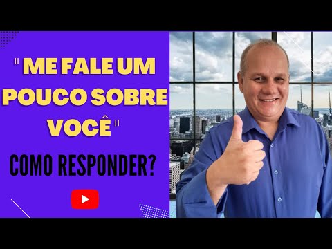 "Tell me a little about yourself" - How to answer?