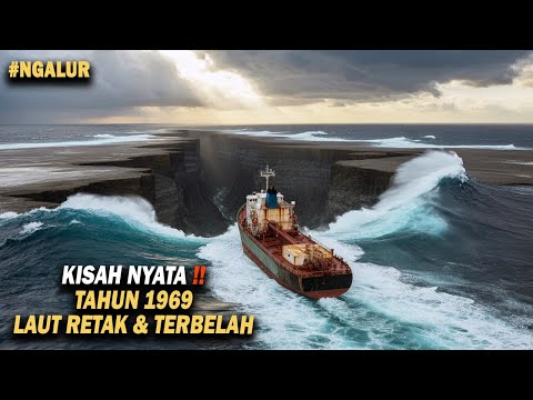 TRUE STORY‼️SEA FLOOR CRACKED MEGA DISASTER OCCURRED IN 1969 - The Burning Sea