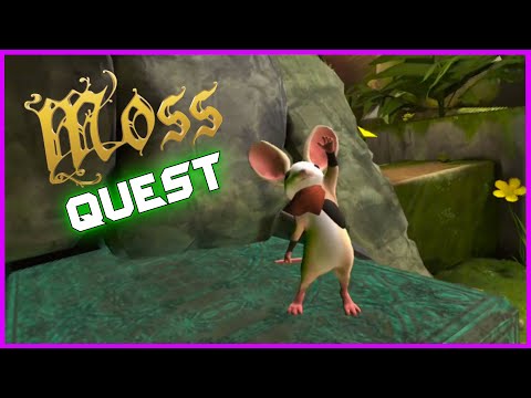 Moss Oculus Quest Playthrough -  Platformer Puzzle Adventure Game In Virtual Reality
