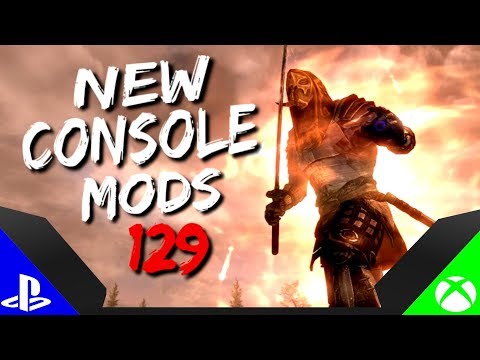Skyrim Special Edition: ▶️5 BRAND NEW CONSOLE MODS◀️ #129 (PS4/XB1/PC)