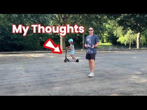 FanttikRide C9 Kids Electric Scooter Ages 8-12, Foldable for Kids 3.9-5.2 ft, 132 lbs, 5 Miles Range, Up to 40 mins Ride Time, 2 Safe Max Speed 6/10 MPH, 3 Adjustable Heights, Pink video review thumbnail