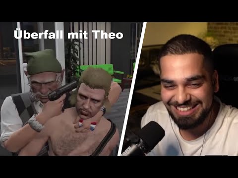 THEO VAN ALGE und NORBERT MONTANA  - GRANDIOSER ÜBERFALL in GTARP | JustS1no