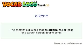 Video thumbnail for alkene