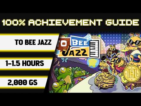 To Bee Jazz 100% Achievement Walkthrough * 2000GS in 1-1.5 Hours *