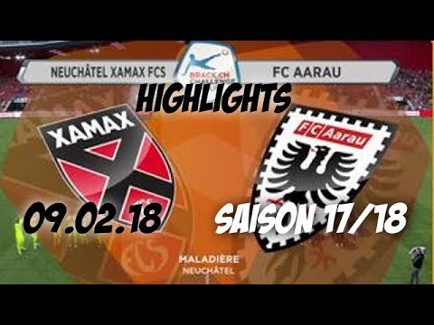 Fc Neuchatel Xamax vs Fc Aarau (09.02.18)