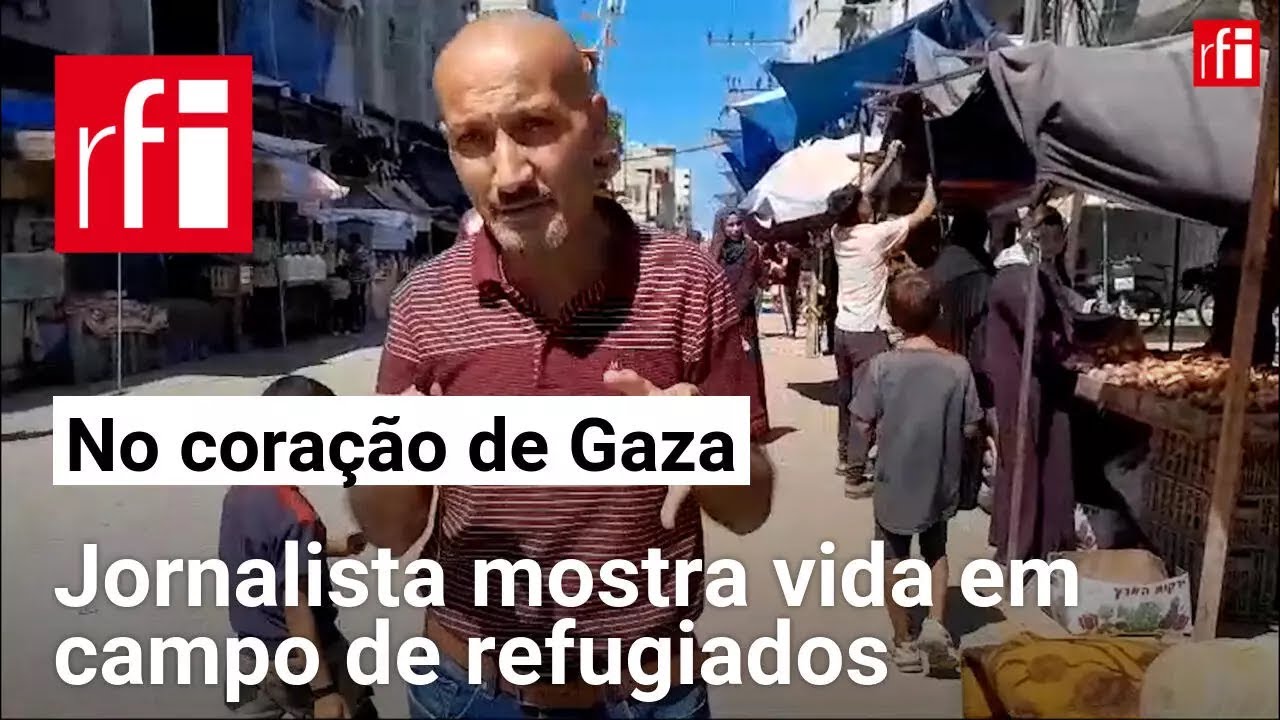 No coração de Gaza : jornalista mostra vida em campo de refugiados • RFI Brasil