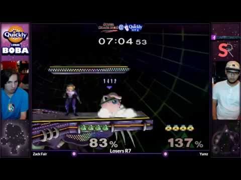 SSBM @ Quickly 9 - Zack Fair (Jigglypuff) vs. Yamz (Sheik) - Losers R7