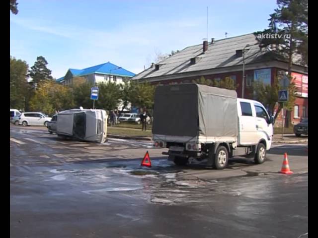 Перевернутый автомобиль мог взорваться