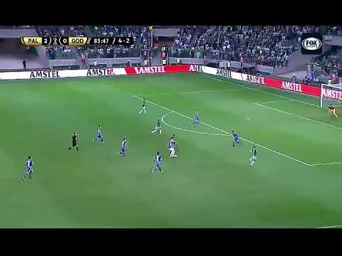 Gol de Scarpa - Palmeiras 3 x 0 Godoy Cruz