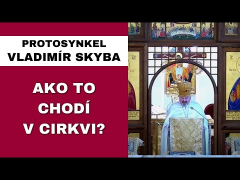 Prečo sa cítime potupení a oklamaní? - PROTOSYNKEL VLADIMÍR SKYBA – HOMÍLIA / KÁZEŇ