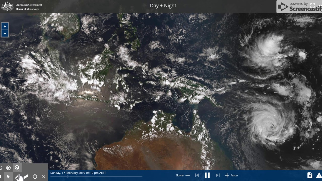 Satellite Viewer showing the Equator