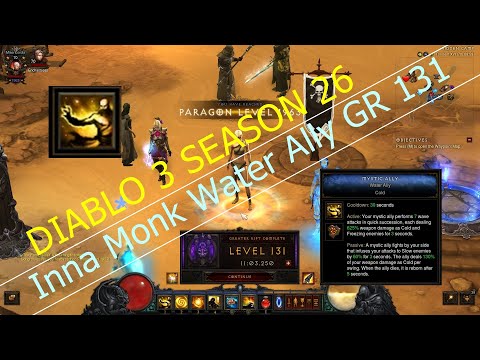 GR131 in 11:03 Min. Water Ally Inna Monk - Diablo 3 Season 26