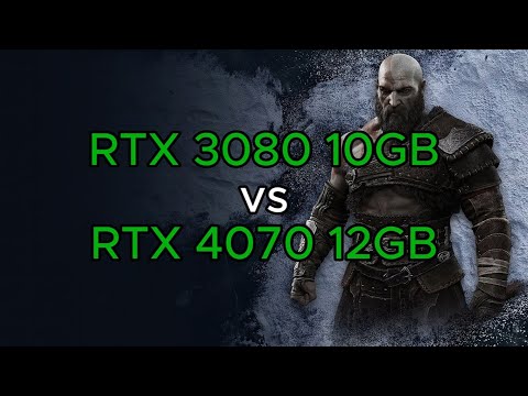 RTX 4070 12GB VS RTX 3080 10GB : TEST IN 20 GAMES
