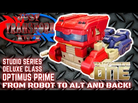 JUST TRANSFORM IT!: Studio Series Deluxe Optimus Prime (Transformers One)