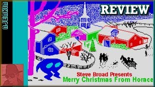 Merry Christmas from Horace - on the ZX Spectrum 48K !! with Commentary