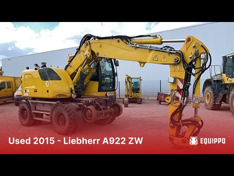 Used 2015 Liebherr A922 ZW (with railway-permit) | Used Railroad Excavator | equippo.com |