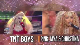 Lady Marmalade | TNT Boys vs Pink, Mya and Christina Aguilera | Side-by-side performance