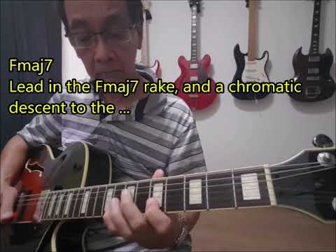 Solo over chord changes to Fly Me To The Moon - an annotated study