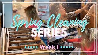 Spring Cleaning Series | Clean With Me | Clean EVERYTHING | Week 1