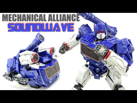 Mechanical Alliance SX-02 SOUNDWAVE & RAVAGE Transformers Bumblebee Review