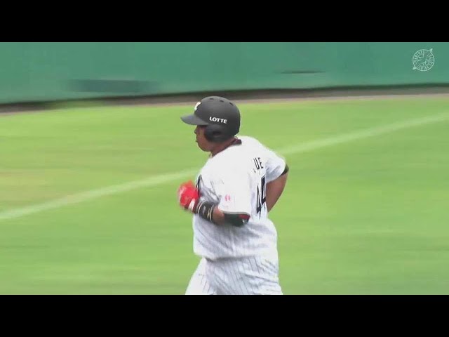 【ファーム】らしい豪快な一発!! マリーンズ・井上晴哉の勝ち越し2ランホームラン!! 2023年6月24日 千葉ロッテマリーンズ 対 東北楽天ゴールデンイーグルス