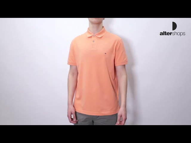 Vídeo relacionado con Tommy Hilfiger Polo de Manga Corta Hombre 1985 Regular Fit, Azul (Desert Sky), M
