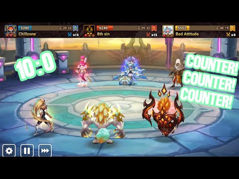 G1/G2 Siege Battle / Summoners War / Ch!llzone vs 8th sin vs Bad Attitude