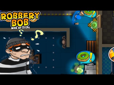 Robbery Bob : Advanced - Biffen Costume Use Teleport Mine And Rotten Donut Perfect Part 173