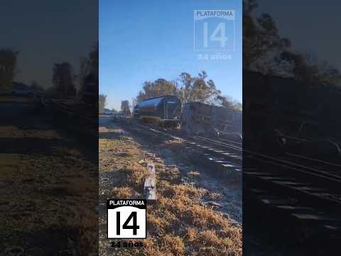 06/07/2026 Descarriló de formación de NCA en cambio sur kilómetro 491-Aurelia #nuevocentralargentino